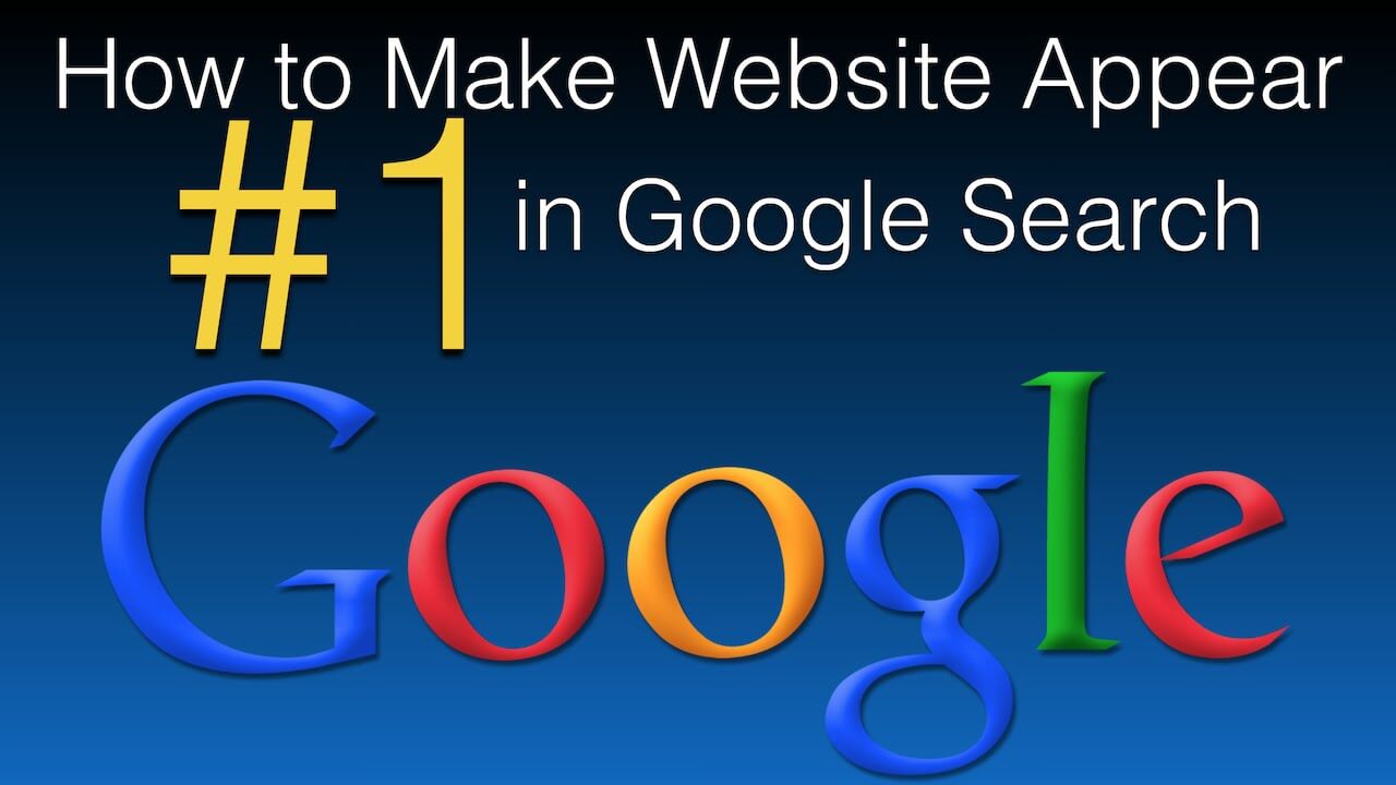 How to appear first on Google 1 - Click42