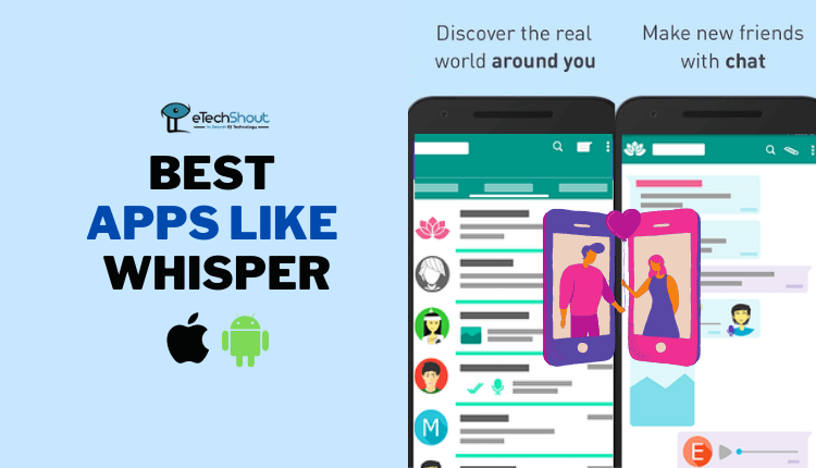 Best Apps Like Whisper - Click42