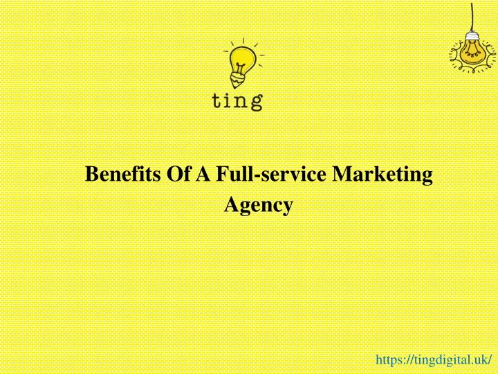 benefits of a full service marketing agency n - Click42